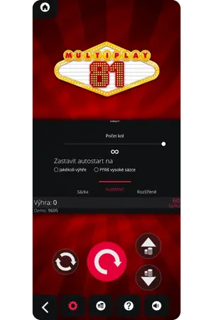 Automatické otáčanie v Multiplay 81 slot