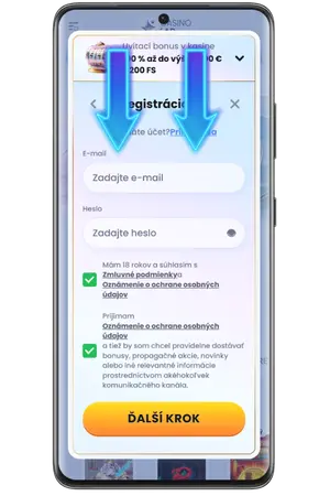 Ak chcete hrať Multiplay 81 online prejdite procesom registrácie